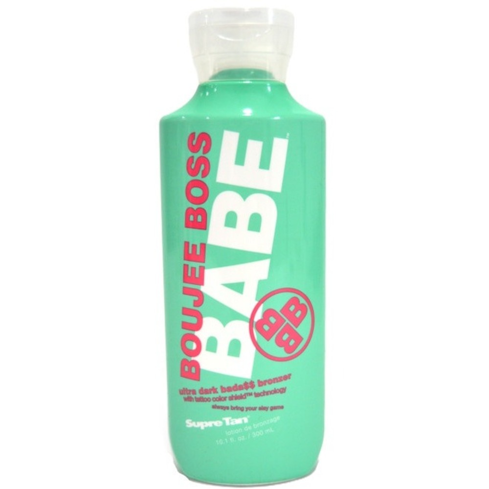 Supre Tan Boujee Boss Babe Ultra Dark Bronzer Indoor Tanning Bed Lotion 10.1 oz